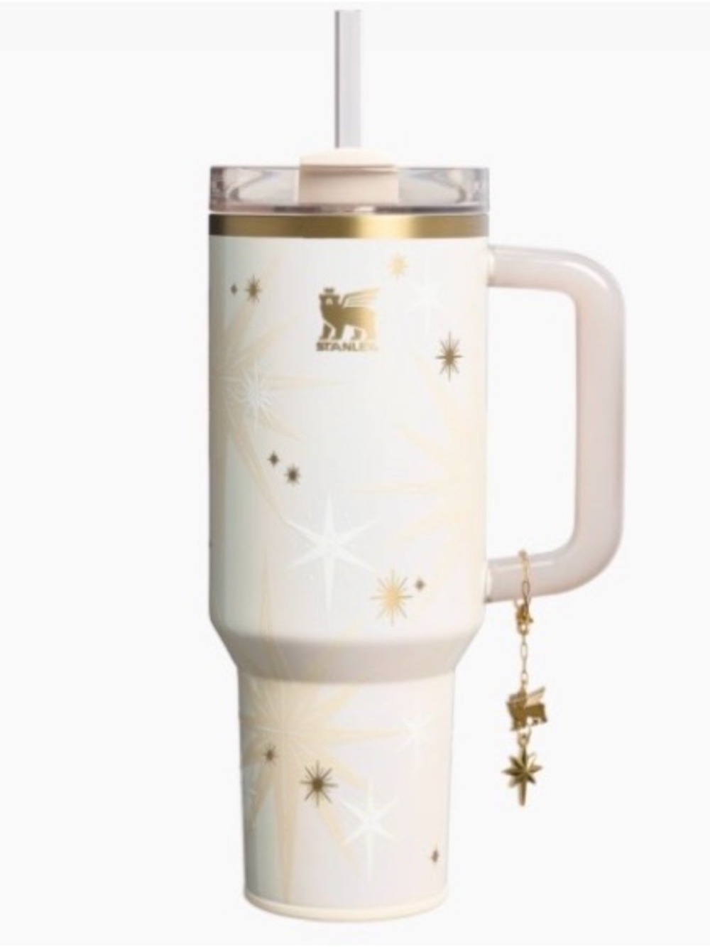 NIB Stanley Quencher Luxe H2.0 FlowState Tumbler | 40 OZ - Starlight Shimmer